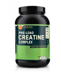 optimum nutrition pre-load creatine complex