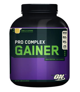 optimum nutrition natural pro complex gainer